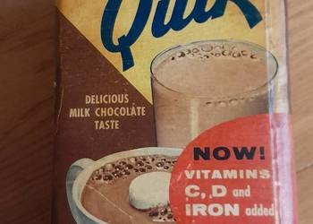 Stara puszka Nestle Quick lata 60-te zabytek retro vintage