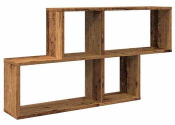 vidaXL Półka ścienna, stare drewno, 100x18x53 cm(SKU:856592)