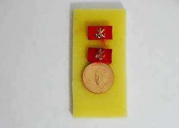 Medal DDR NVA Ernst Schneller Brązowy