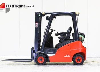 Linde H16T wózek widłowy LPG 1,6 Tony przesuw boczny UDT DTR Transport