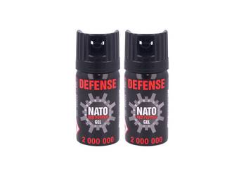 2x Gaz pieprzowy Sharg Nato Defence Gel 2mln Cone 40ml (40040-C)