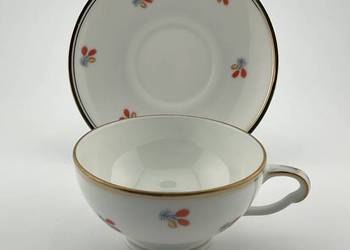 Serwis mokka Cmielow Aleksander B Marcinek fason garnitur porcelana PRL