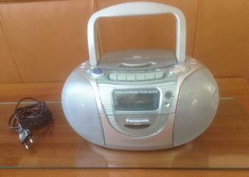 Boombox PANASONIC RX-DX1  RADIO AM&FM / CASETE /TAPE/ ALARM CLOCK.