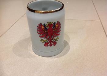 Stary Kufel Porcelana LILIEN  Orzeł z Koroną Sygnowany