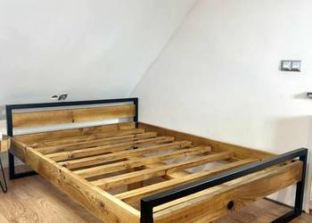 Łóżko drewniane LOFT