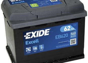 Akumulator 62Ah 540A Exide Excell
