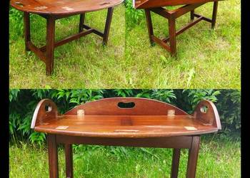 Stolik barmański „tray table” Anglia, Art Deco, lata 30