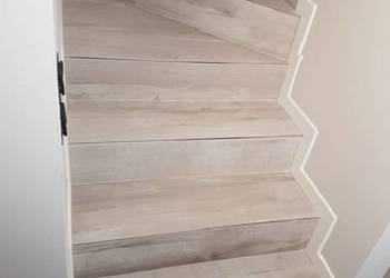Płytki na schody 100x30 jak NATURALNA twarda deska