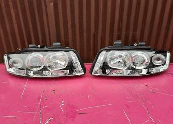 Audi a4 01r komplet lamp przednich nowe