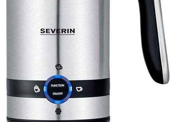 Severin Spieniacz do Mleka, Czarny/Srebrny, 200 ml