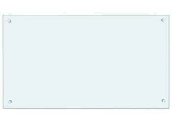 vidaXL Panel ochronny do kuchni, biały(SKU:249458)