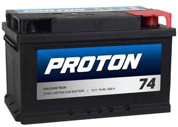 Akumulator 74Ah 620A EN PROTON  PRAWY PLUS wysoki