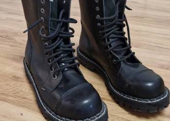 Glany STEEL - BLACK (10 dziurek) rozmiar 46. założone 3 razy. 350 zł