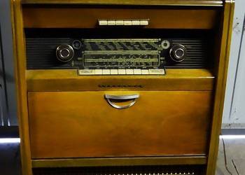 Lampowy odbiornik radiowy Nordmende Caruso 58 - lata produkcji 1957/58