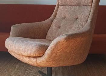 Fotel Wega Lubuskie FM Świebodzin space age PRL vintage lata 70