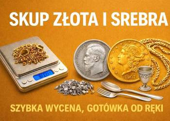 SKUP ZŁOTA I SREBRA MEGA CENY monety, złom, biżuteria, antyki