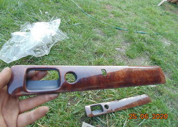 Listwa dekor schowka Volvo s70 c70 v70 96- drewno uszkodzone