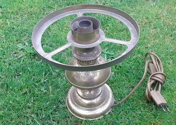 Lampa stojącą, PRL, Retro, Vinted, złota