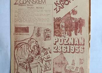 Solidarność z Gdańskiem nr 28/29, nr30 z 1981r i gazeta KOS nr36 lipiec1983