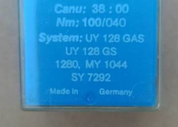 Schmetz system :UY 128 GASNM 100/040