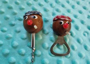 Otwieracz do butelek korkociąg PRL unikat