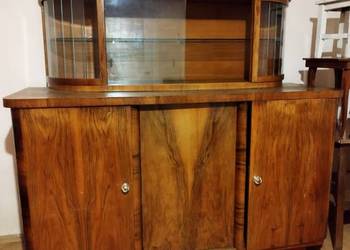 Komplet mebli prl antyk szafa komoda kredens witryna