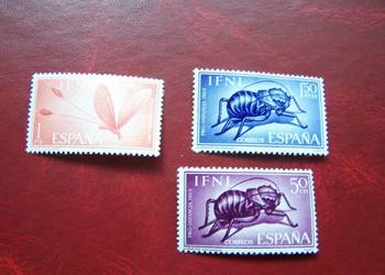 Ifni 1965 MNH Mi. 241/43 Fauna Owady  a