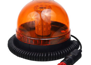 LAMPA OSTRZEGAWCZA 12-24V "KOGUT" LED MOCOWANIE NA MAGNES + 3 OTWORY, 