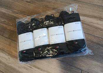 Komplet skarpety męskie Tommy Hilfiger, 41-46 DRI-FIT 12 sztuk - czarne