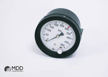 Manometr hydrauliczny, wskaźnik ciśnienia 500 bar
