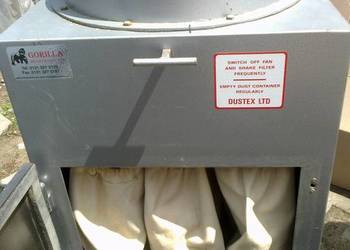 pochłaniacz odciąg pyłu z filtrami wentylator wiatrak turbina