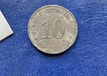 Stare monety 10 fenig 1919 Bayn Grafrath NIemcy