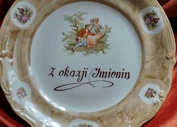Patera ,talerz 30cm PRL , Ćmielów, Chodzież Patera ,talerz 30cm PRL , Ćmielów, Chodzież