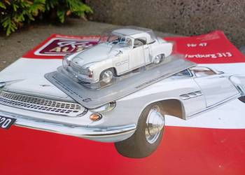 WARTBURG 313 SPORT coupe model kolekcja 1:43 kultowe auta deagostini