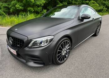 Mercedes-Benz Klasa C C180 Coupe AMG Automat Panorama MultiBeam I-wł