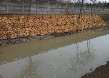 Kamień naturalny na skarpy stawu hydrotechniczny 100-300 kopalnia kamienia