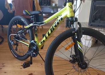 ROWER MTB STORM RACER 1.0 26 2D 15 żółty 2025 na komunię dla chłopca