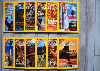 National Geographic - Rocznik 2003. Komplet - 12 numerów