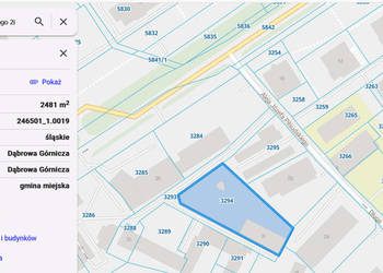 GRUNT INWESTYCYJNY – DĄBROWA GÓRNICZA, AL. J. PIŁSUDSKIEGO 2