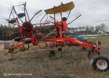 Zgrabiarka Niemeyer 2 dwu karuzelowa gwiazdowa do boku