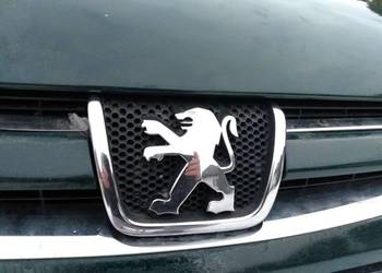Logo, emblemat, grill peugeot 607