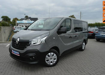 Renault Trafic 1.6 dCi Brygadówka 2xBoczne drzwi 6-osób Navi Kamera Blutoo…