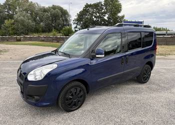 Fiat Doblo 1.4 BENZYNA Klimatronik Tempomat Podgrzewane Fotele Bluetooth