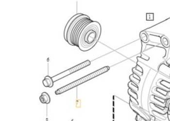 VOLVO C30 V40 S40 V50 S60 V60 S80 V70 szpilka alternatora u…
