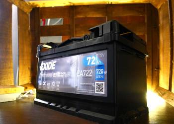 Akumulator 72Ah 720A Exide Premium PRAWY PLUS