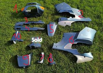 Sprzedam komplet oryginalnych owiewek do BMW R1100RS.  Stan: używane, norma