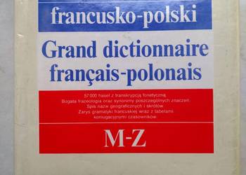 Wielki Słownik Francusko-Polski - WP - Tom 2. M-Z Wielki Słownik Francusko-Polski - WP - Tom 2. M-Z