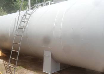 Zbiornik stalowy 30000l 30 tys.30m3 Dwupłaszczowy na stopach UDT