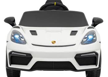 Samochód na akumulator Porsche 718 auto elektryczne dla dzieci 12V pilot