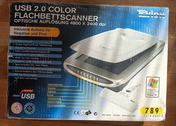 Sprzedam nowy skaner płaski TEVION USB 2.0 kolorowy